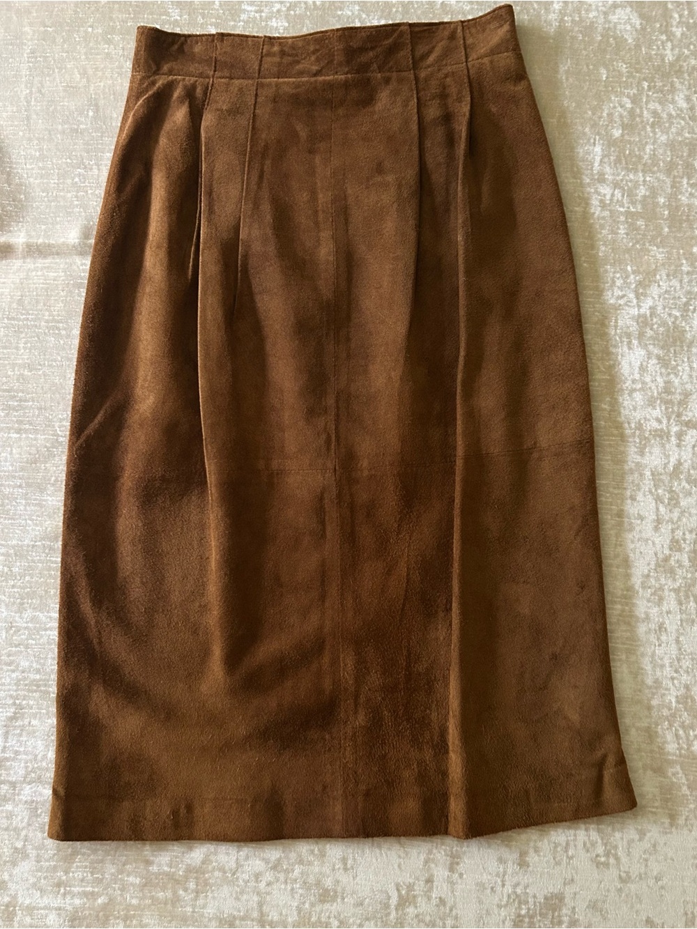 Talbots Suede  Skirt